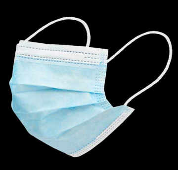 Disposable medical face mask